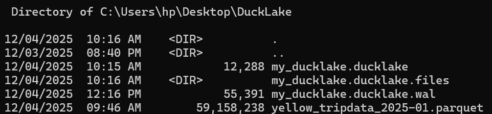 DuckLake Dir